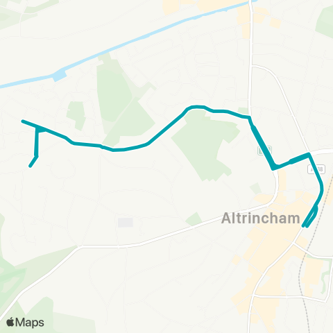 Arriva North West  map