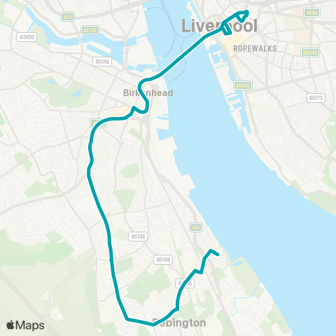 Arriva North West  map