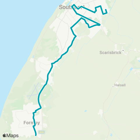 Arriva North West  map