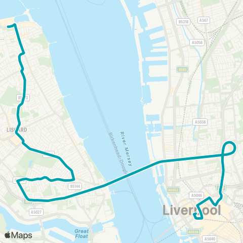 Arriva North West  map