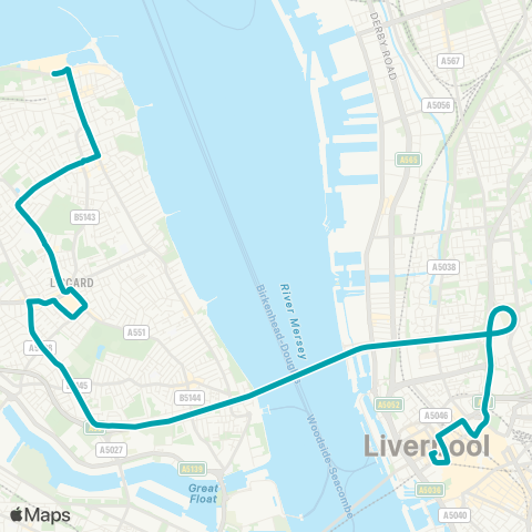 Arriva North West  map