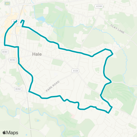 Arriva North West  map