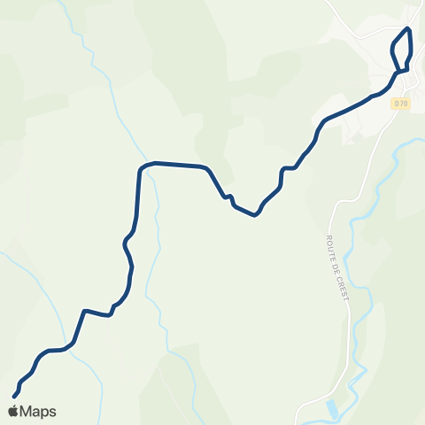 ARA Cars Région Drôme - Scolaire Sco Plan de Baix - Beaufort sur G - Suze map