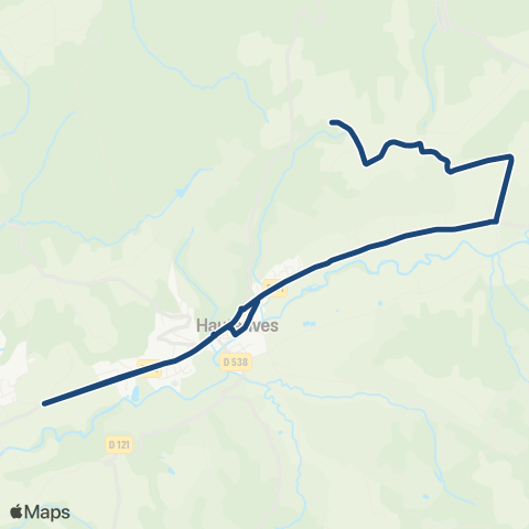 ARA Cars Région Drôme - Scolaire Sco Desserte Hauterives - le Grand Serre map