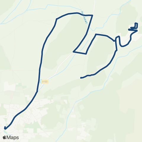 ARA Cars Région Drôme - Scolaire Sco Clansayes - St Paul Trois Châteaux map