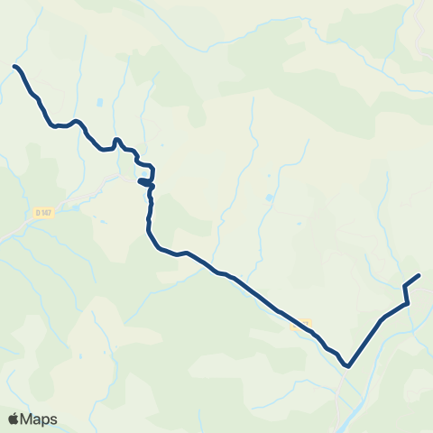 ARA Cars Région Drôme - Scolaire Sco Merindol - Propriac - Buis les Bar map