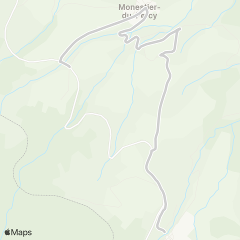 ARA Cars Région Isère - Scolaire Primaire Monestier du Percy-St Maurice e map