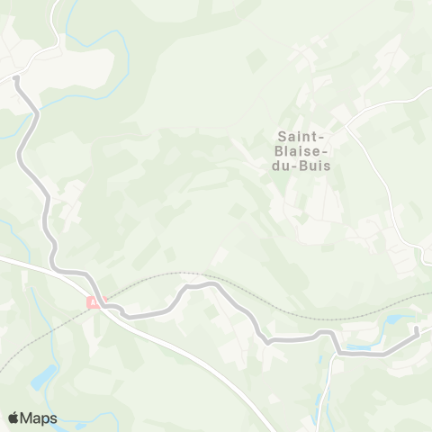 ARA Cars Région Isère - Scolaire Le Rivier d'Apprieu-Reaumont map