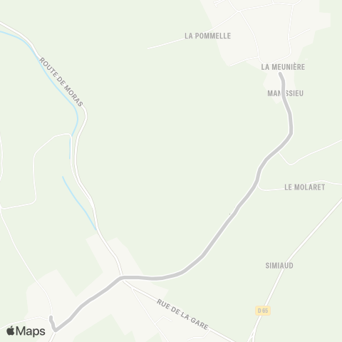 ARA Cars Région Isère - Scolaire Rpi St Hilaire de Brens-Venerieu map