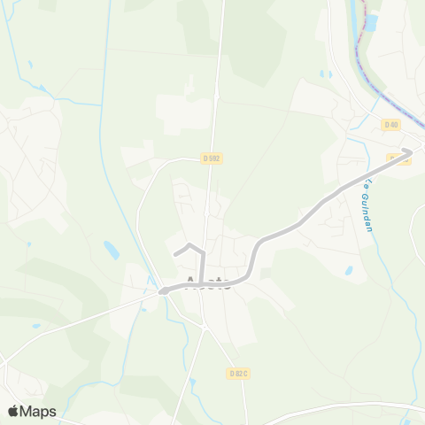 ARA Cars Région Isère - Scolaire Primaire Granieu-Aoste map