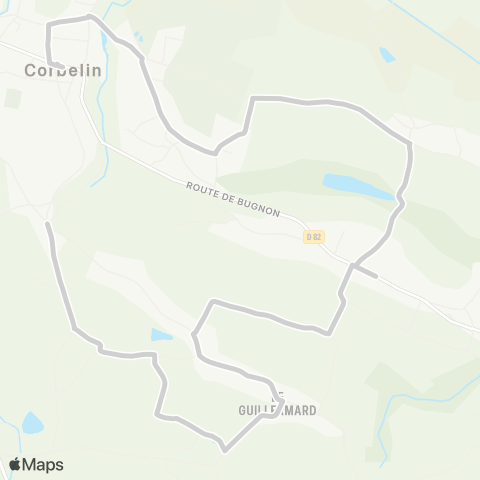 ARA Cars Région Isère - Scolaire Primaire Corbelin map