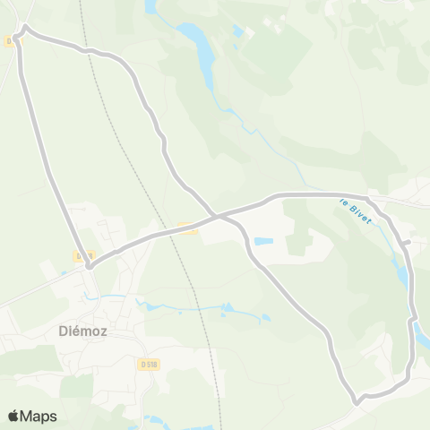 ARA Cars Région Isère - Scolaire Primaire Bonnefamille map