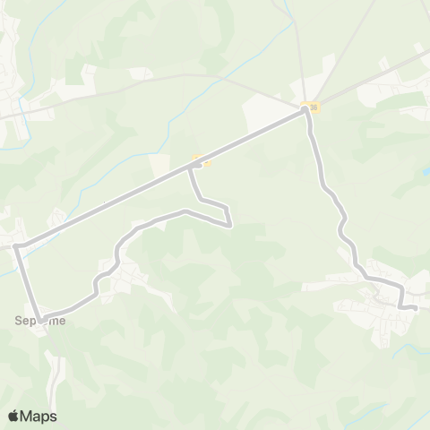 ARA Cars Région Isère - Scolaire Oytier St Oblas-St Georges d'Esperanche map