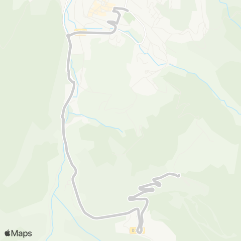 ARA Cars Région Isère - Scolaire Primaire les Pouteils-Villard de Lans map