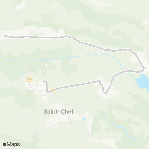 ARA Cars Région Isère - Scolaire Primaire St Chef map