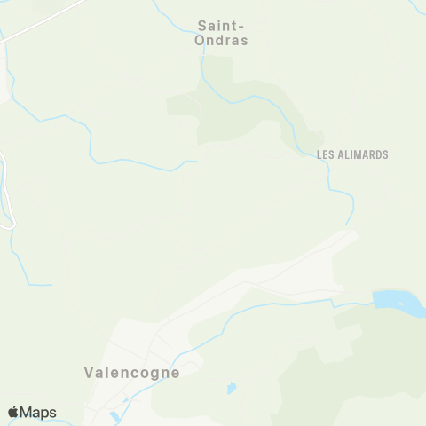 ARA Cars Région Isère - Scolaire Rpi Valencogne-St Ondras map