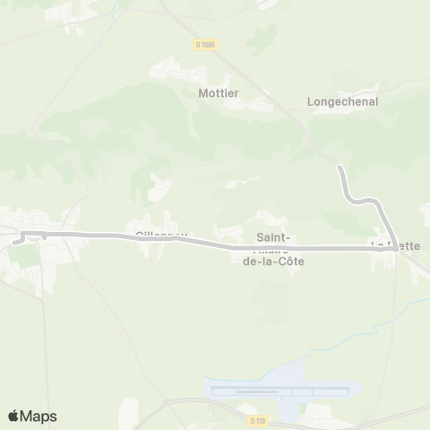 ARA Cars Région Isère - Scolaire La Frette-St Hilaire-la Cote St Andre map