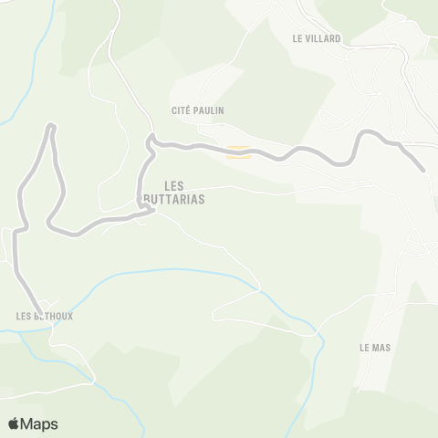 ARA Cars Région Isère - Scolaire Primaire les Mottes map