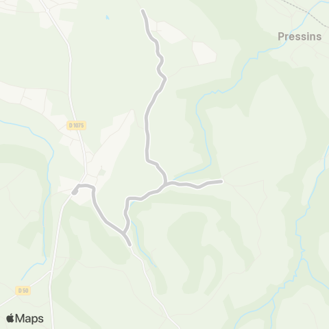 ARA Cars Région Isère - Scolaire Primaire la Batie Divisin map