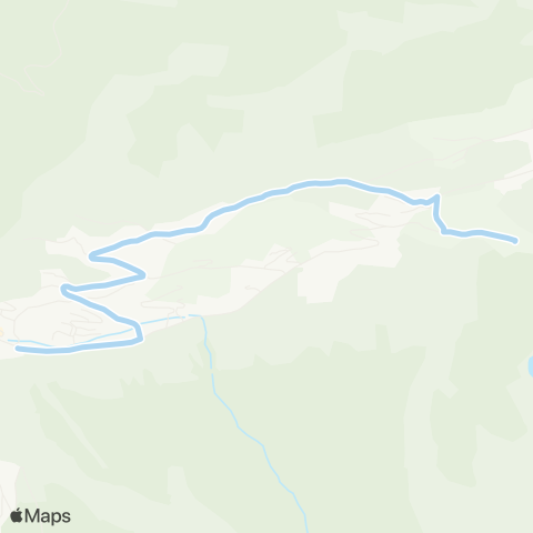 Aravis Bus Le Bossonnet - Balme map