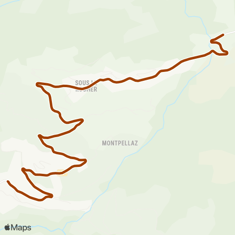 Aravis Bus Thônes - Les Clefs - Manigod - Croix Fry - Merdassier map