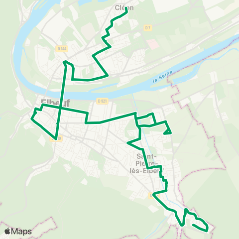 Astuce Bosc Tard <> Mairie de Cléon map