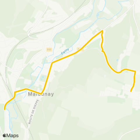 Astuce Scolaires Hameau Saint-Maurice <> Collège Jean Zay map