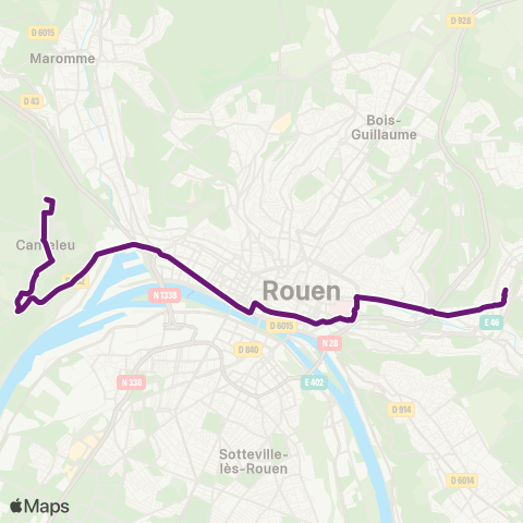 Astuce Monet <> Durécu-Lavoisier map