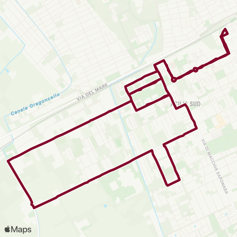 ATAC Linea 03 map