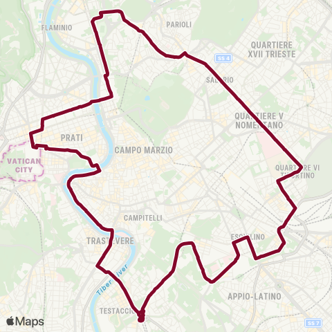 ATAC Linea N3d map