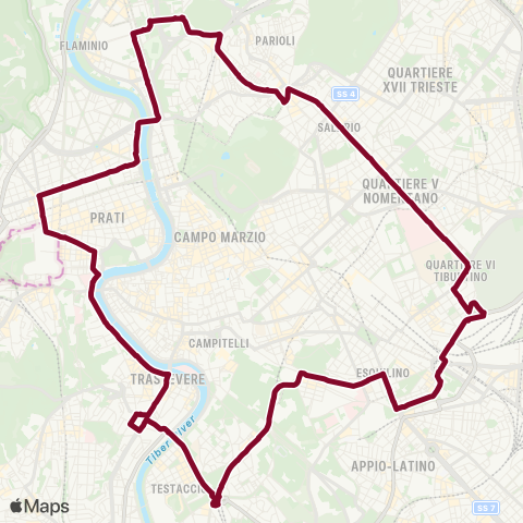 ATAC Linea N3s map