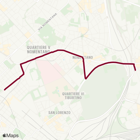 ATAC Linea P20 map