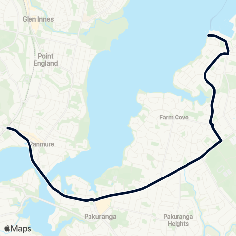 Auckland Transport FBHM map