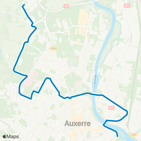 AuxR_M (Léo) Fontaine ↔ Batardeau map