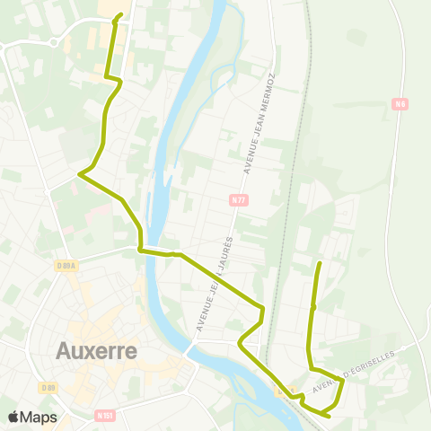 AuxR_M (Léo) Les Clairions ↔ Turgotine map