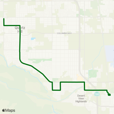 AVTA Highland High School map