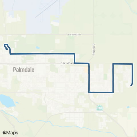 AVTA Pete Knight High School map