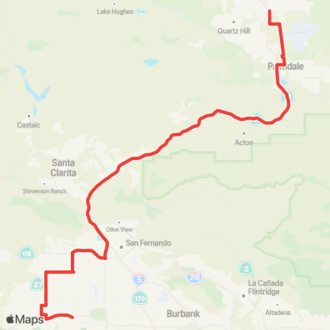 AVTA West San Fernando Valley map