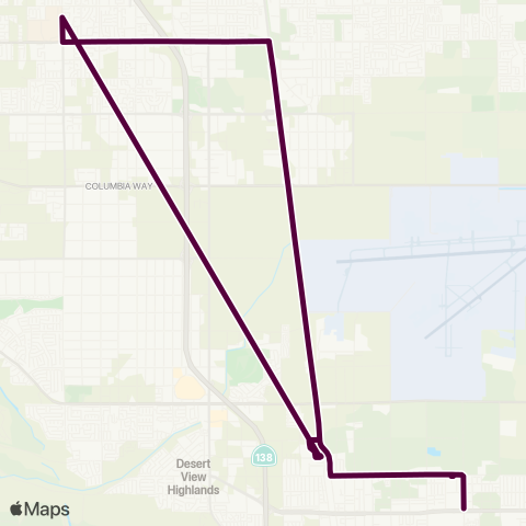 AVTA Antelope Valley College map