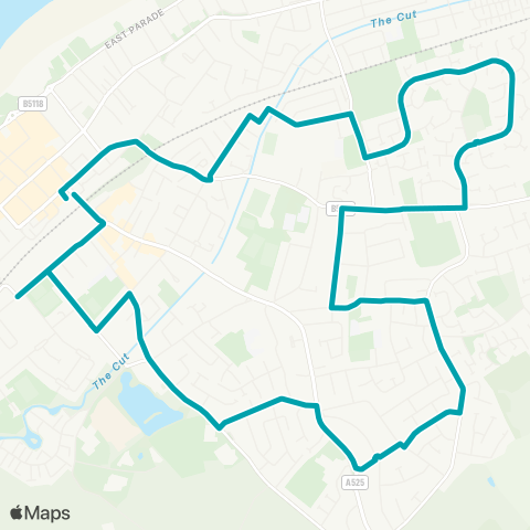 Arriva Wales  map