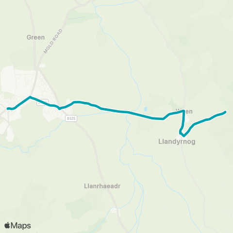 Arriva Wales  map