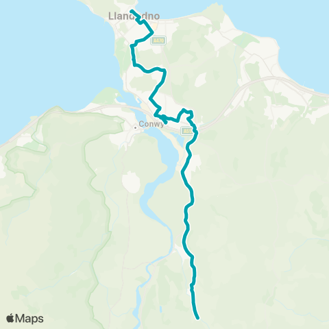 Arriva Wales  map