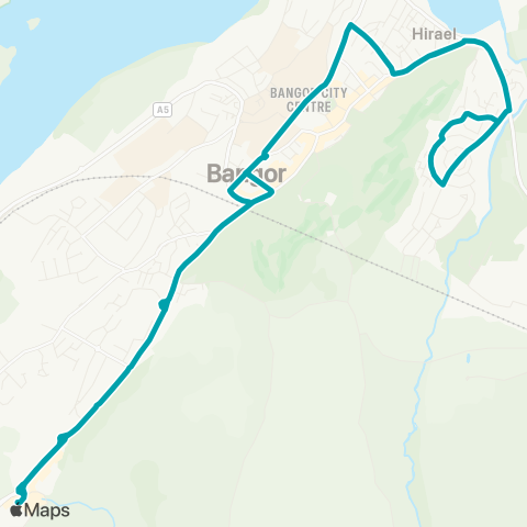 Arriva Wales  map