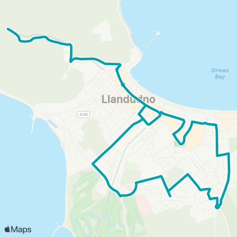 Arriva Wales  map