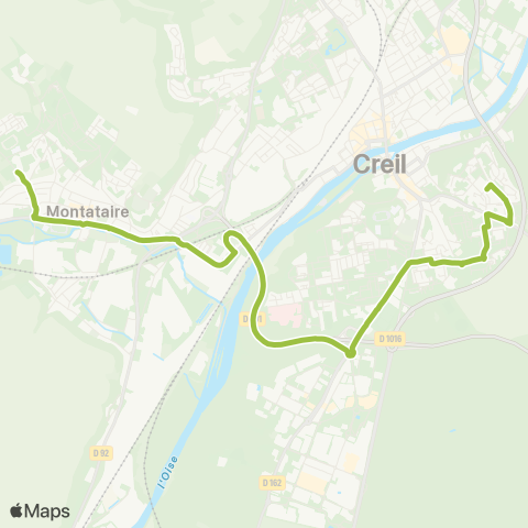 AXO Creil / Moulin À Vent - Montataire / Lycée Malraux map