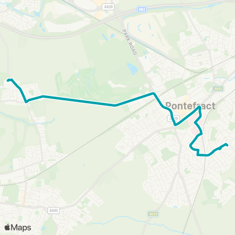 Arriva Yorkshire  map