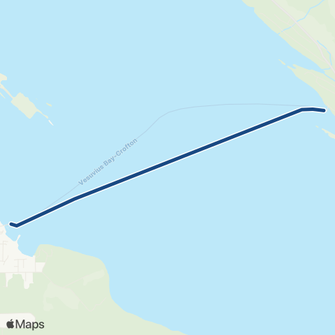 BC Ferries Salt Spring Island map