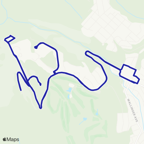 BC Transit East Kootenay Ski Shuttle (Dtwn to Kimberley Alpine Resort) map