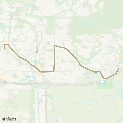 BC Transit Fraser Valley Region McMillan / Montrose map