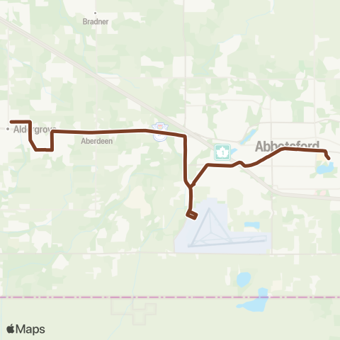 BC Transit Fraser Valley Region Fraser Hwy map